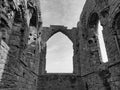 Lindisfarne Priory  - Holy Island Royalty Free Stock Photo